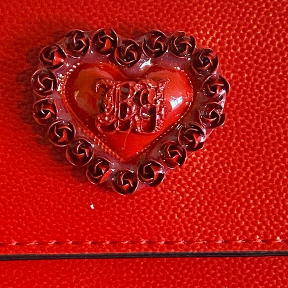 Betsey Johnson Take Me Everywhere Crossbody Red - Picture 5 of 6